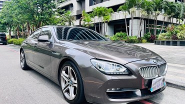 2012/13 BMW 650i GC F06 總代理 選配Nappa內裝 萊茵認證原鈑件 工單齊全